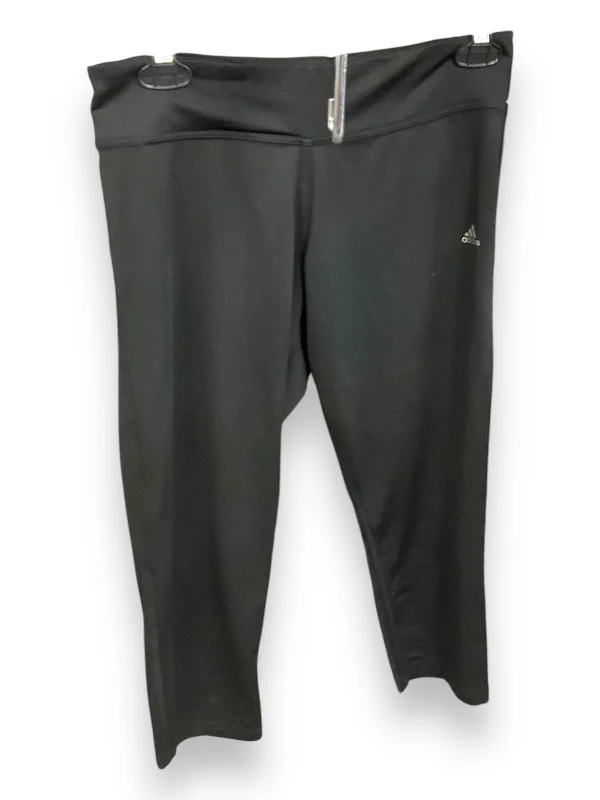 Athletic Leggings By Adidas In Black, Size: M Artistic Men's Hand