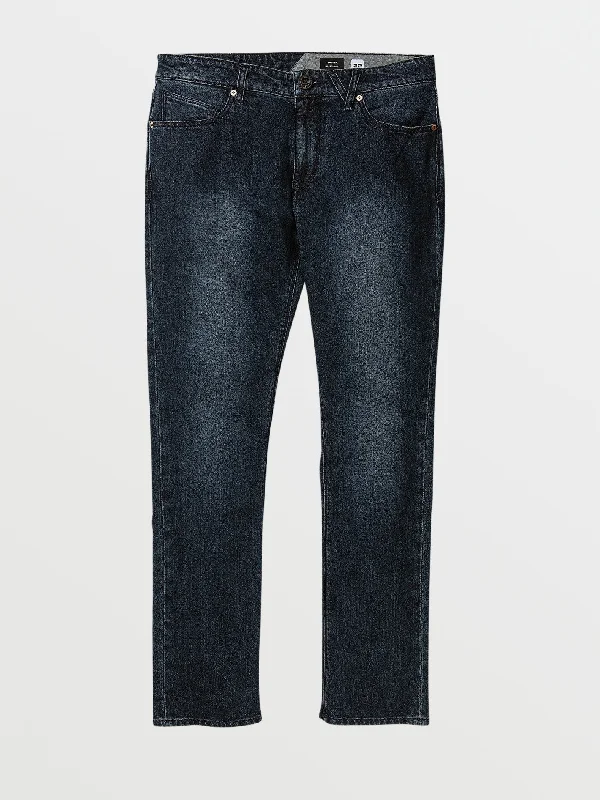 V Vorta Slim Fit Jeans - Used Blue Casual Men's Loose