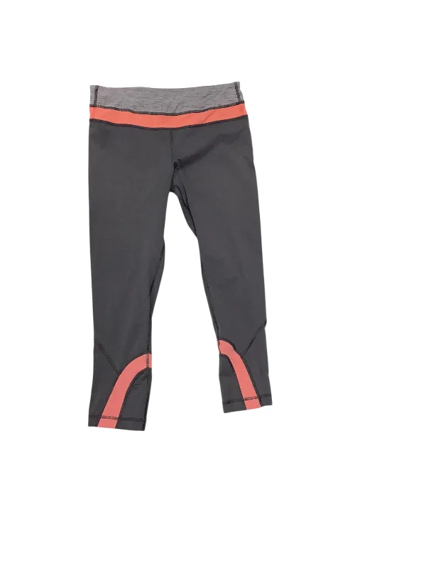 Athletic Leggings By Lululemon In Grey, Size: S Cozy Men's Winter