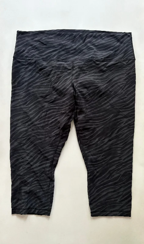 Athletic Leggings By Lululemon, Size: 2x Sleek Men's Contemporary 