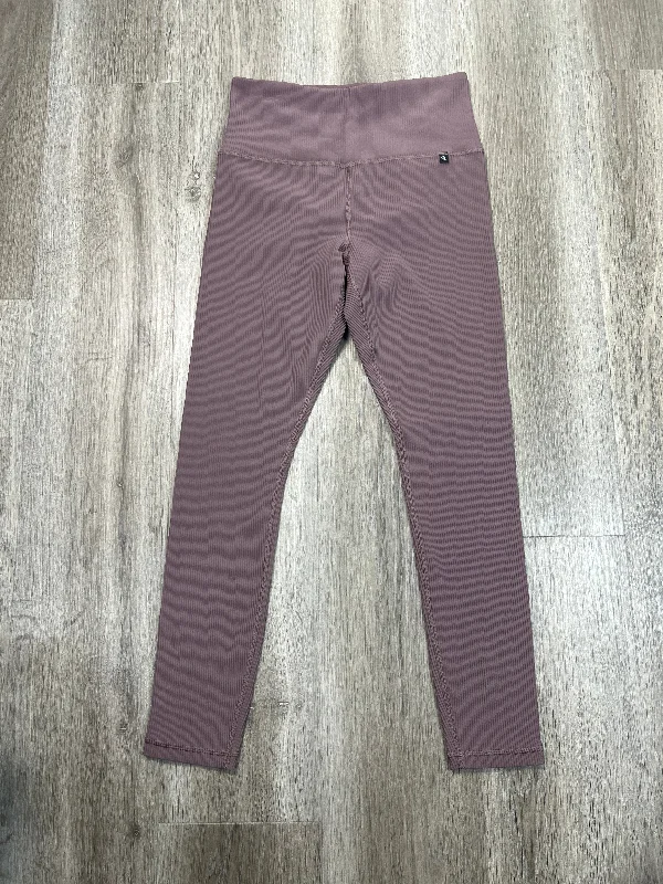 Athletic Leggings By Athleta In Mauve, Size: M Trendy Men's Oversized