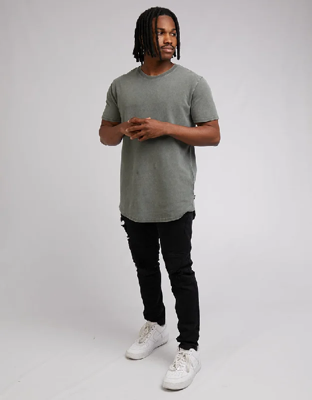Silent Theory Mens Soho Jean Washed Black Modern Men's 