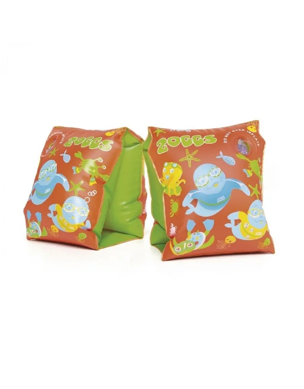 Childrens Swimbands - 1-6 Years - Orange/Green