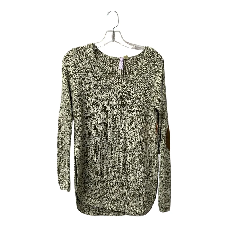 Sweater By Alya In Tan, Size:S Unique Men's Patch