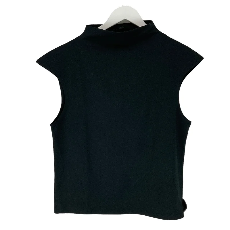 Black Top Short Sleeve Basic J. Crew, Size Xl Sleek Men's Metallic