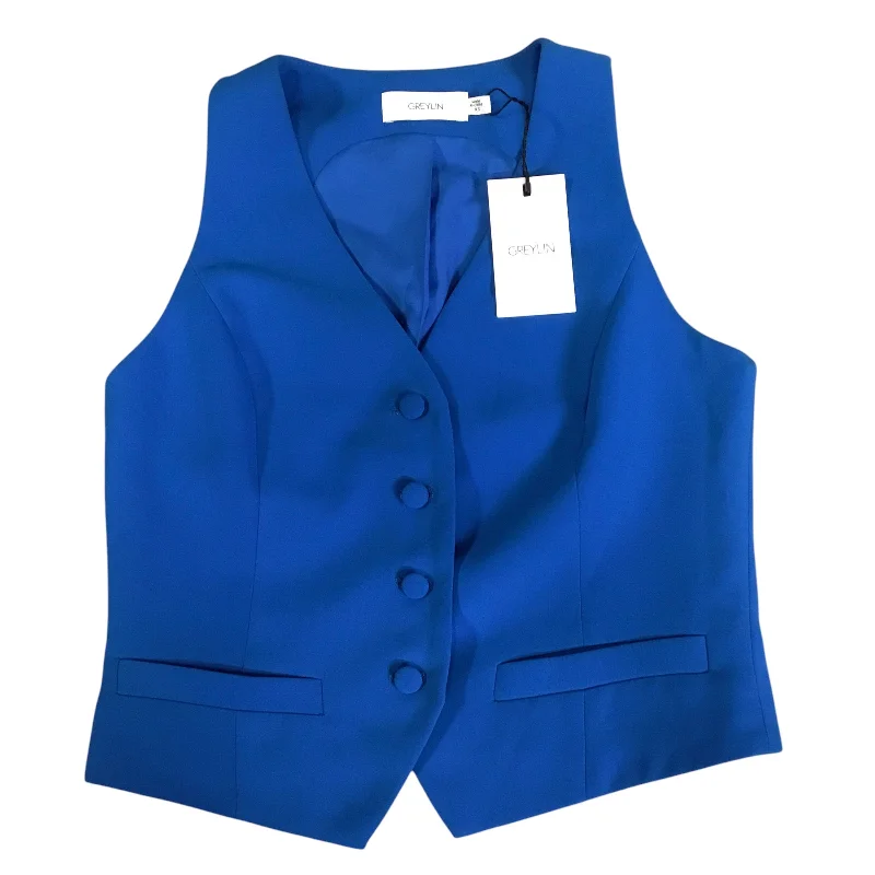 Vest Other By Greylin In Blue, Size: Xs