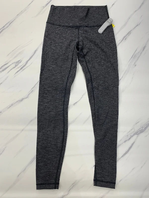Athletic Leggings By Lululemon, Size: 6 Sleek Men's Metallic