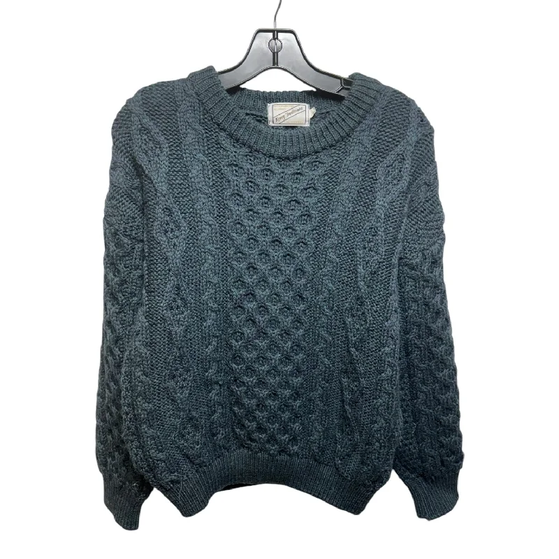 Wool Sweater By Kerry Traditions In Green, Size: S Polished Men's Satin