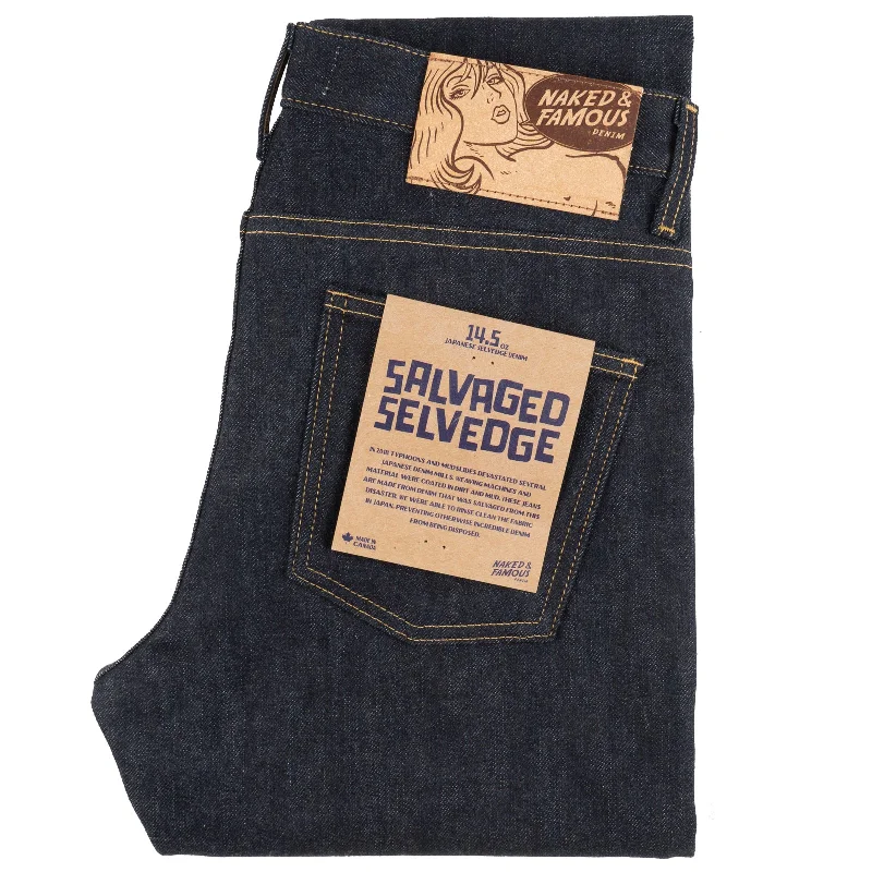 Super Guy - Salvaged Selvedge Trendy Men's Oversized