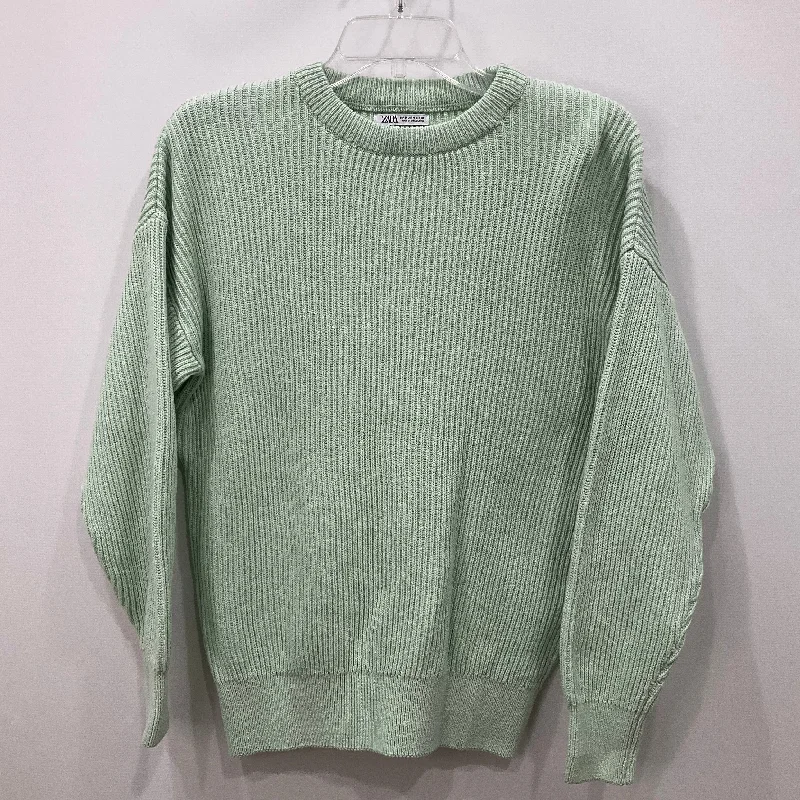 Sweater By Zara In Green, Size: M Lumberjack