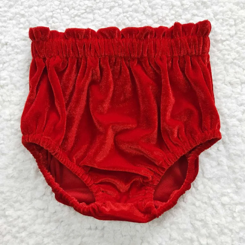 SS0103 Red Velvet Girls Bummies Shorts