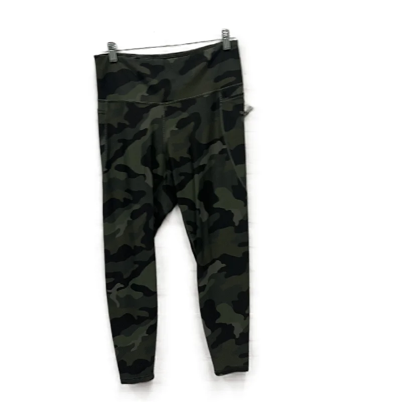 Athletic Leggings By Old Navy In Green, Size: Xl Dynamic Men's Moto
