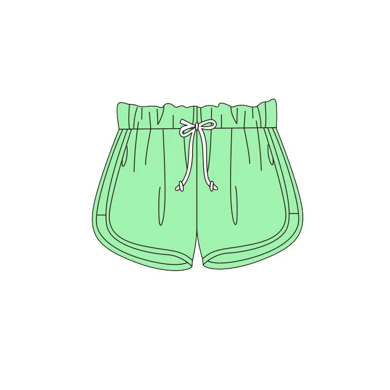 preorder  SS0159  Light Green Girls Shorts Pants