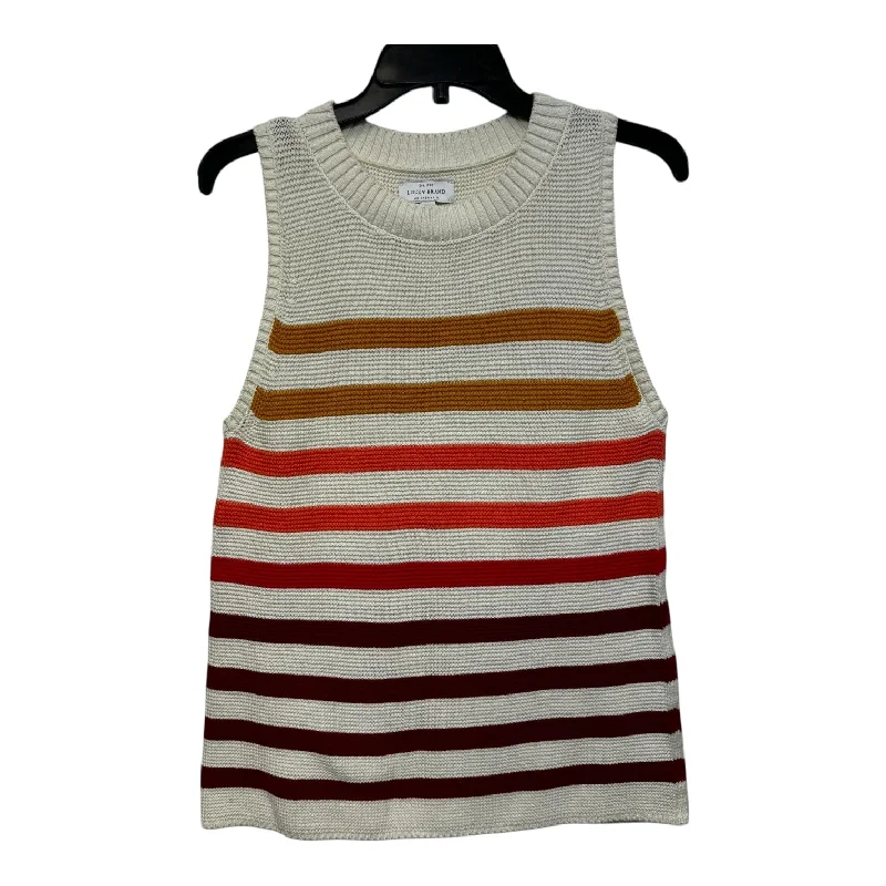 Top Sleeveless By Lucky Brand In Striped Pattern, Size: M Earthy Men's Sustainable 