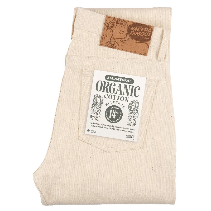 Weird Guy - All Natural Organic Cotton Selvedge Minimalist Men's Casual 