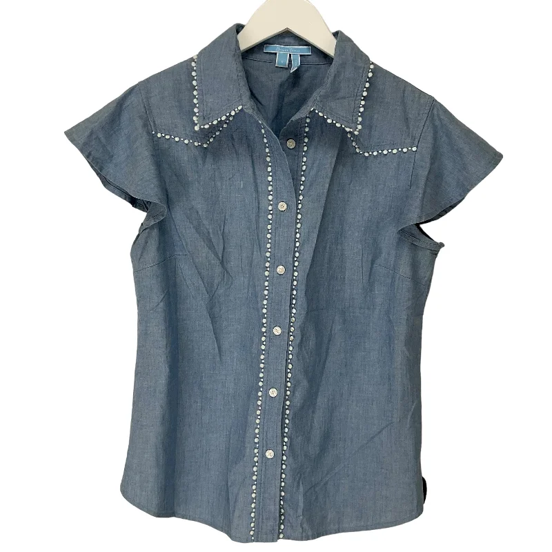 Top Short Sleeve By Draper James  Size: M Modern Men's 