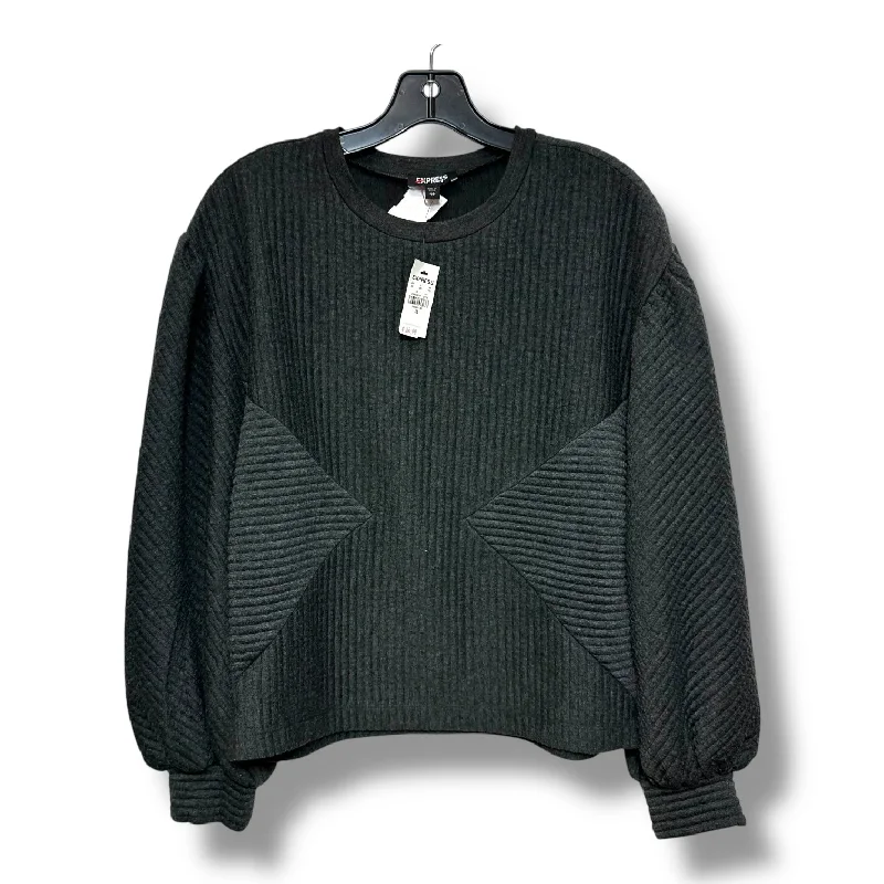 Top Long Sleeve By Express In Black, Size: Xs Cozy Men's Winter