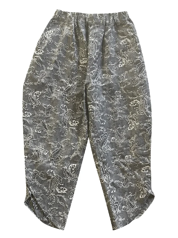 Paisley Print Pants