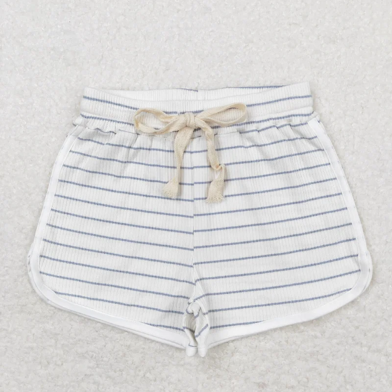 SS0334/47 Color thick striped shorts high quality wholesale baby girl clothes