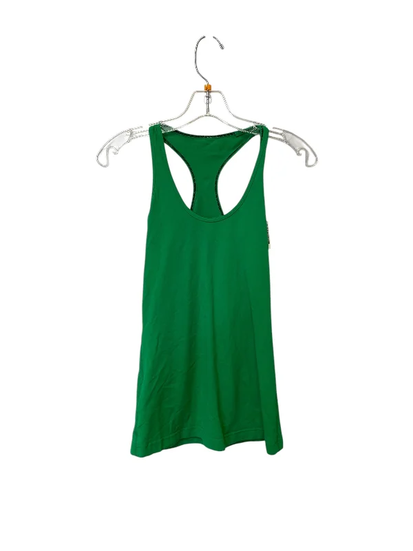 Athletic Tank Top By Lululemon In Green, Size: S Casual Men's Loose