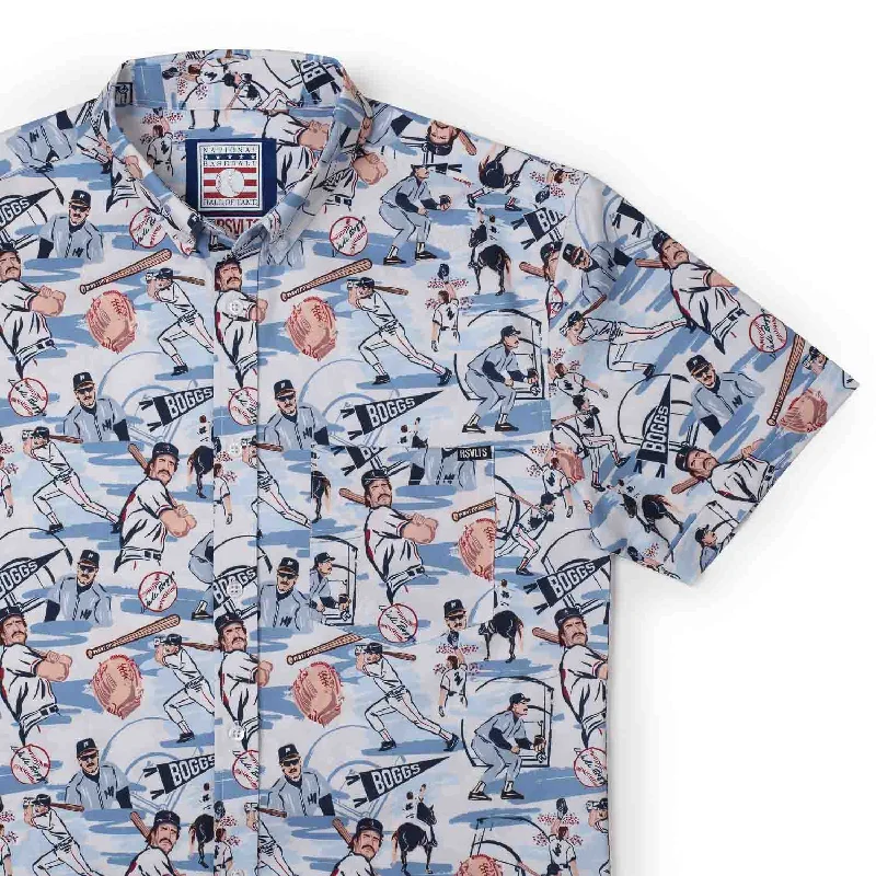 Wade Boggs "The Chicken Man" – KUNUFLEX Short Sleeve Shirt Casual Men's Japanese 