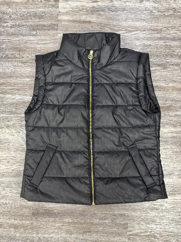 Vest Puffer & Quilted By Michael By Michael Kors In Black, Size: M