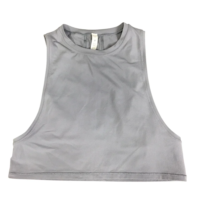 Athletic Tank Top By Lululemon In Grey, Size: 2 Relaxed Men's Australian 