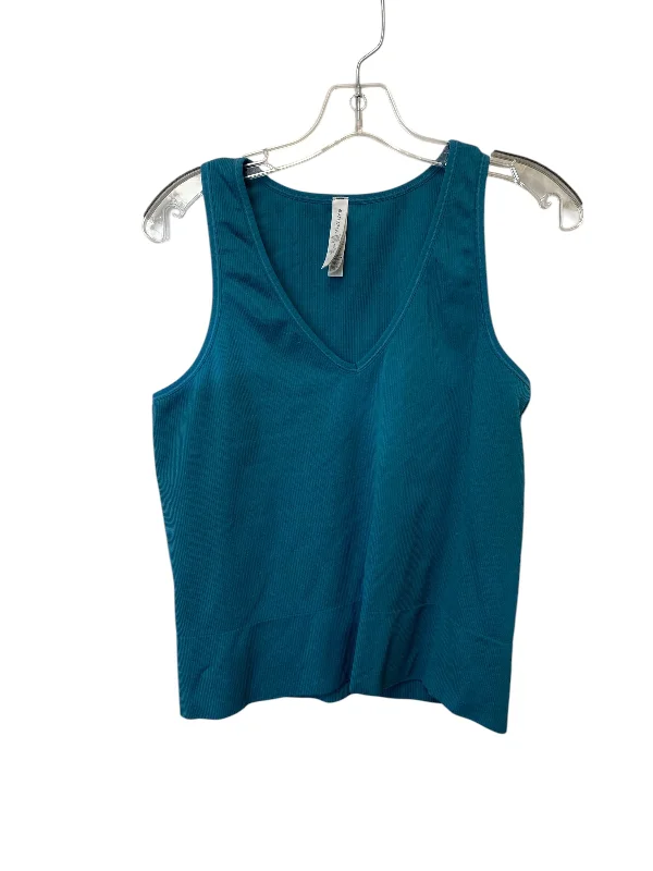 Athletic Tank Top By Athleta In Blue, Size: Xl Cozy Men's Winter
