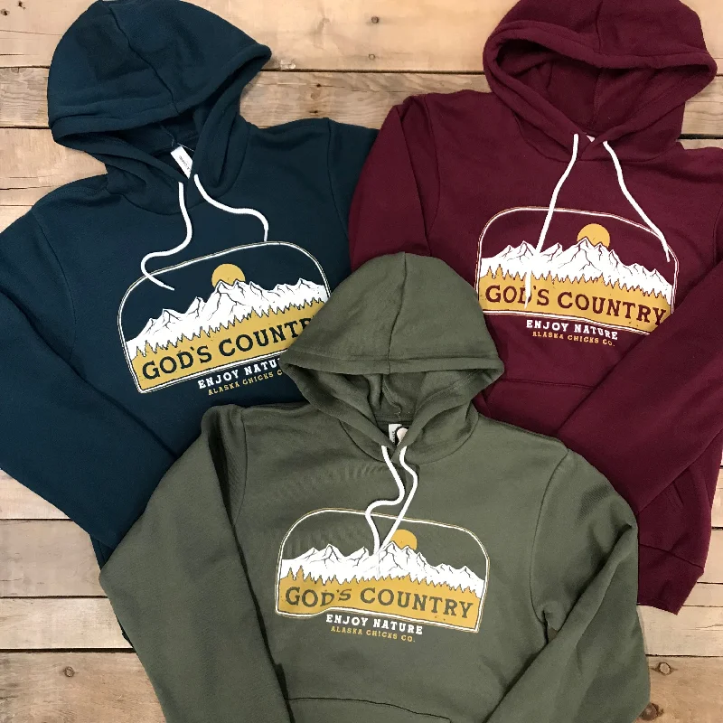 God's Country Hoodie Vacation