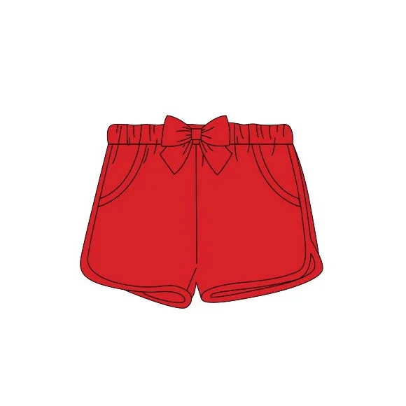 preorder  SS0147 Red  Girls Shorts Pants