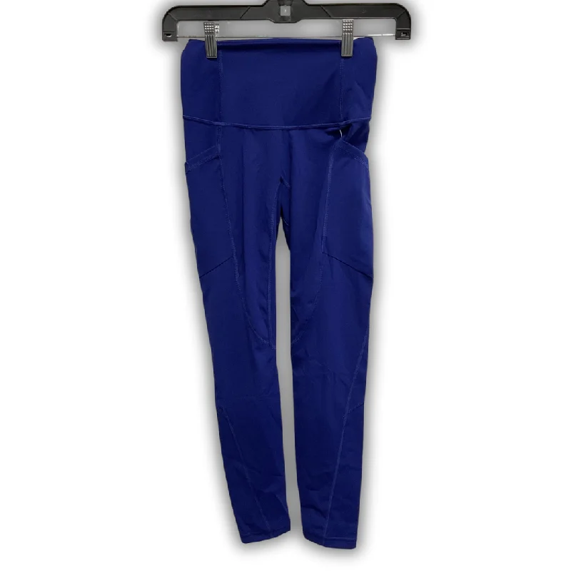 Athletic Leggings By Everlane In Blue, Size: Xs Cclassic Men's Tweed