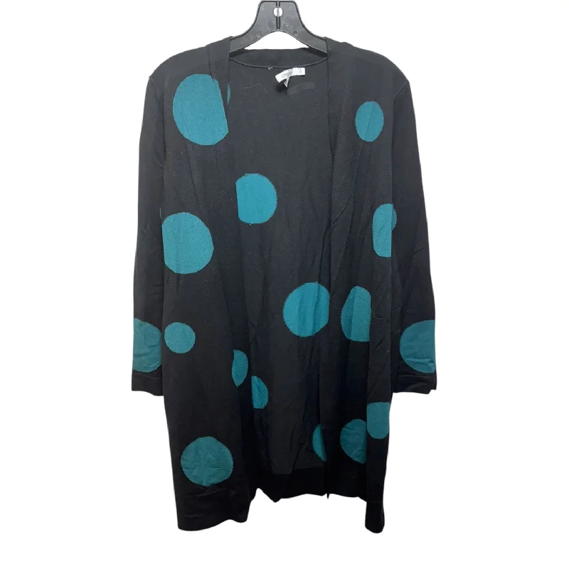 Sweater Cardigan By Chicos In Polkadot Pattern, Size: L Confident Men's Power