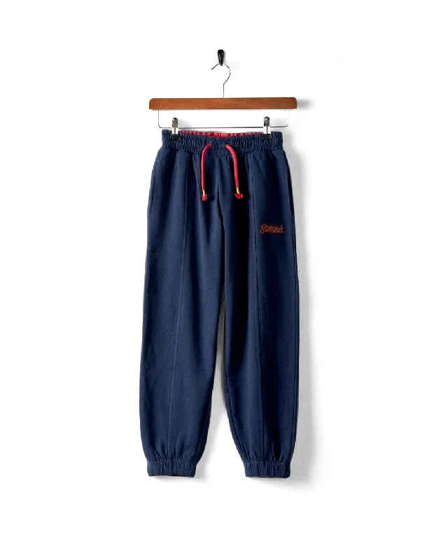 College - Kids Sweat Joggers - Blue Preppy Men's College
