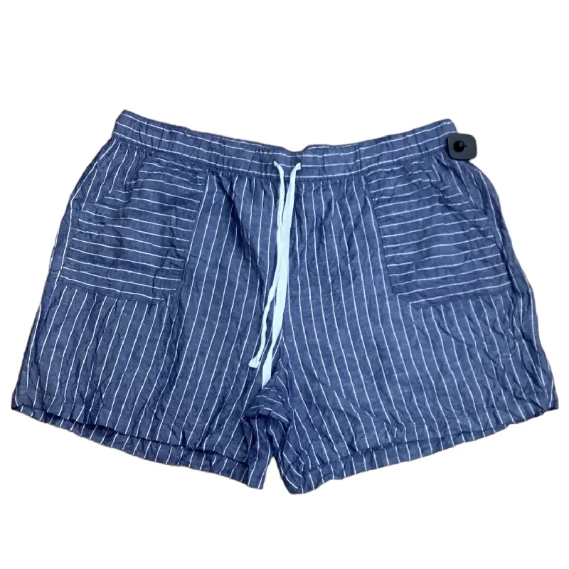 Shorts By Lane Bryant In Striped Pattern, Size: 2x Earthy Men's Sustainable 