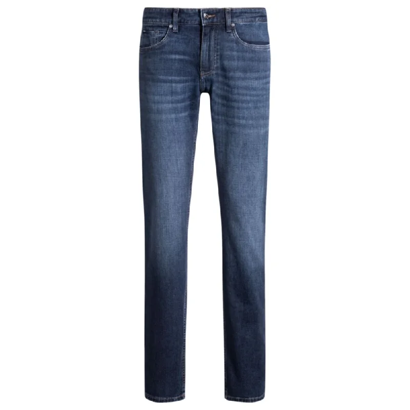 Delaware slim-fit jeans in blue comfort-stretch denim Laid