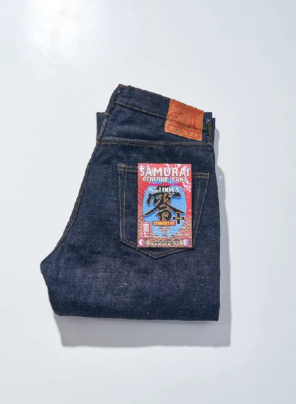 Samurai Jeans 17oz Straight Fit Pant (S5100VX) - Indigo Tailored