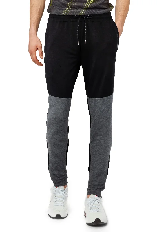 X RAY Men's Fashion Fleece Jogger Sweatpants With Zip Pockets & Elastic Bottom Cool Men's Distressed