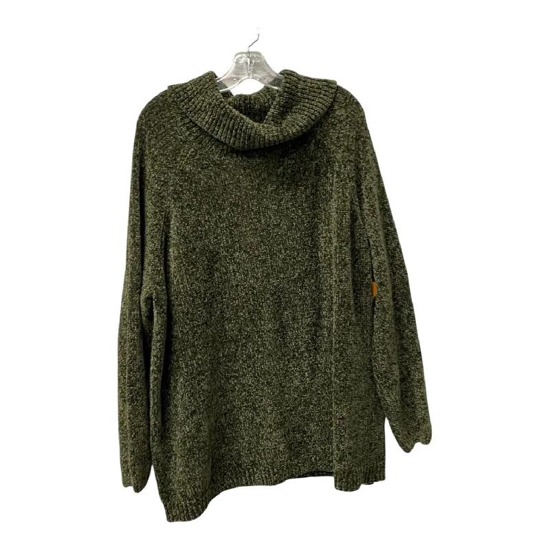 Sweater By Absolutely In Green, Size:3X Tailored