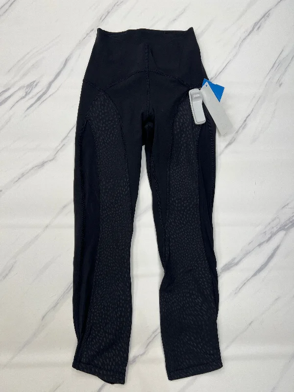 Athletic Leggings By Lululemon In Black, Size: 2 Relaxed Men's Australian 