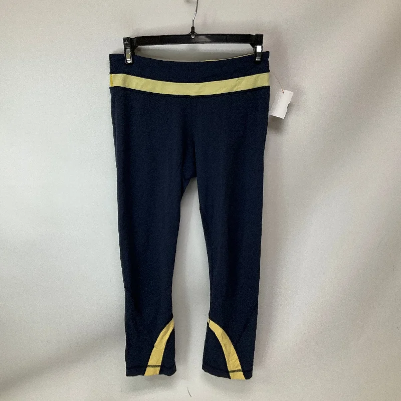 Athletic Leggings Capris By Lululemon In Navy, Size: 6 Vintage Men's 1970S Disco