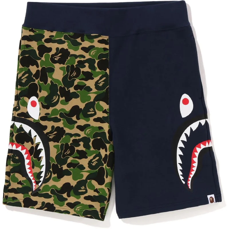 Abc Camo Side Shark Sweat Shorts Mens Laid
