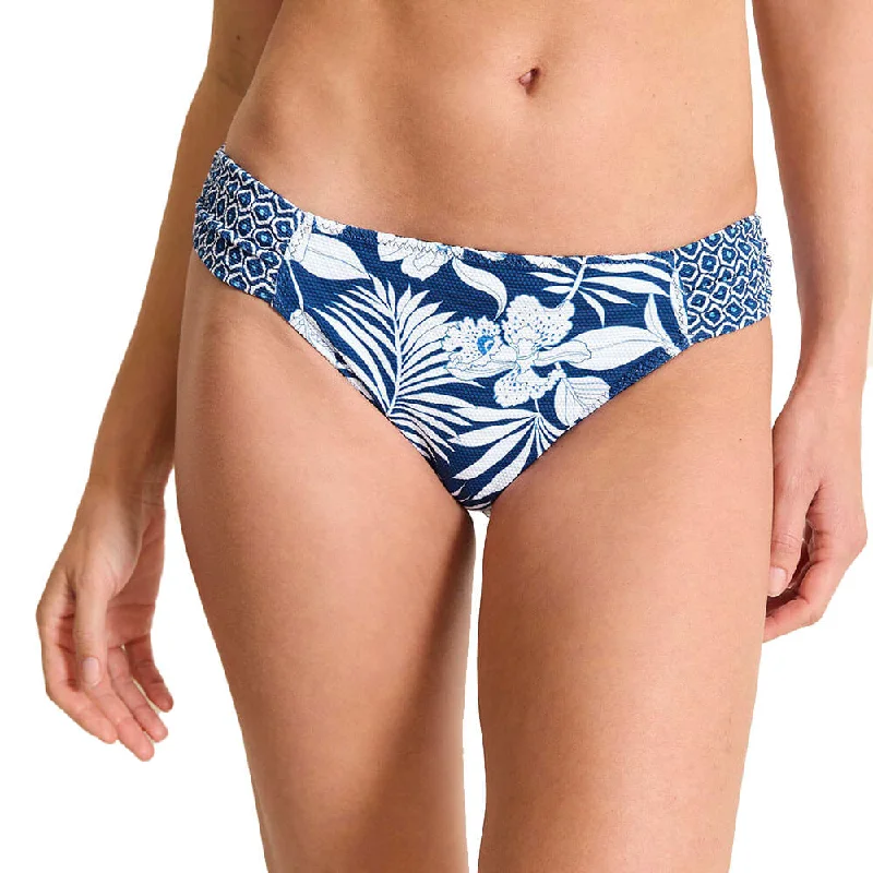 Tommy Bahama Womens Island Cays Blooms Reversible Hipster Bottom - Mare Navy Rev Streetwear Style