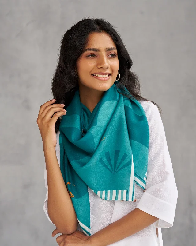Pacific Scarf - Teal TSSxNB Hip Men's Urban