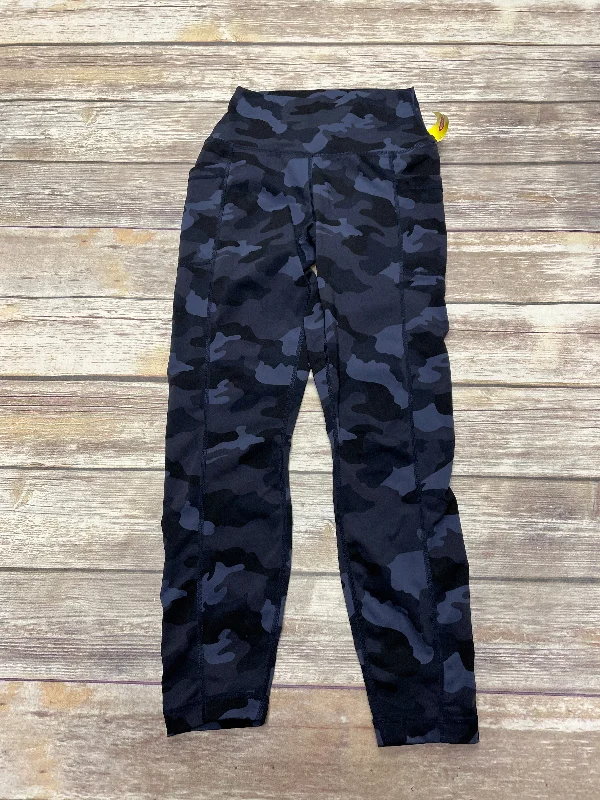 Athletic Leggings By 90 Degrees By Reflex In Camouflage Print, Size: S Casual Men's Japanese 