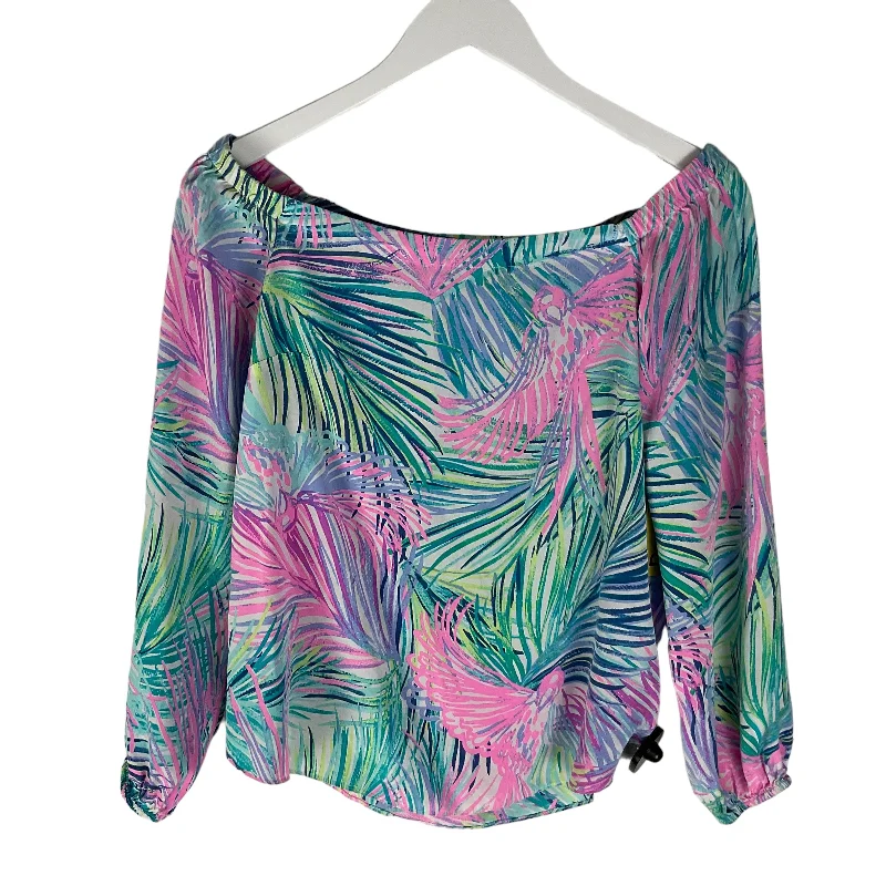 Top Long Sleeve Designer By Lilly Pulitzer  Size: Xs Traditional Men's Country