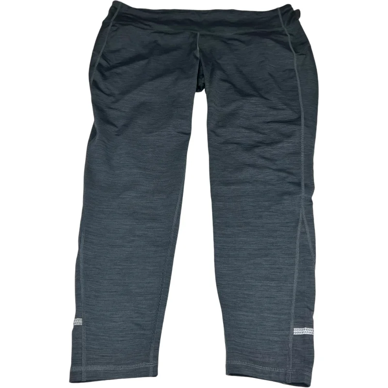 Athletic Leggings By Old Navy In Grey, Size: 1x Cozy Men's Sherpa