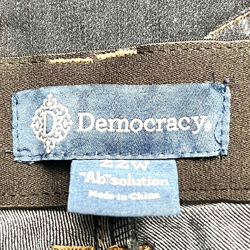 Jeans Flared By Democracy  Size: 22 Streetwear Style