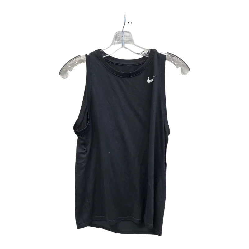 Athletic Tank Top By Nike Apparel In Black, Size:L Artistic Men's Hand