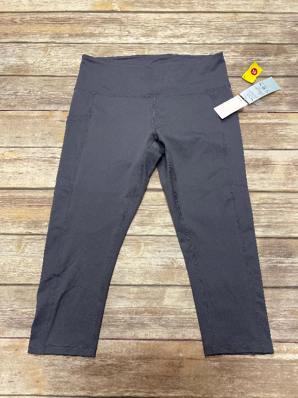 Athletic Leggings By Zella In Purple, Size: L Youthful Men's Pop