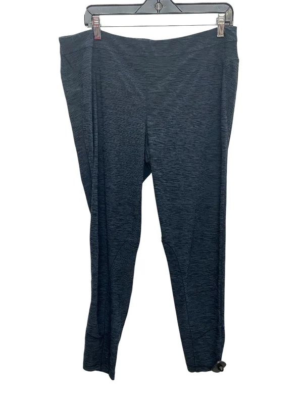 Athletic Leggings By Talbots In Blue, Size: Xl Luxurious Men's High